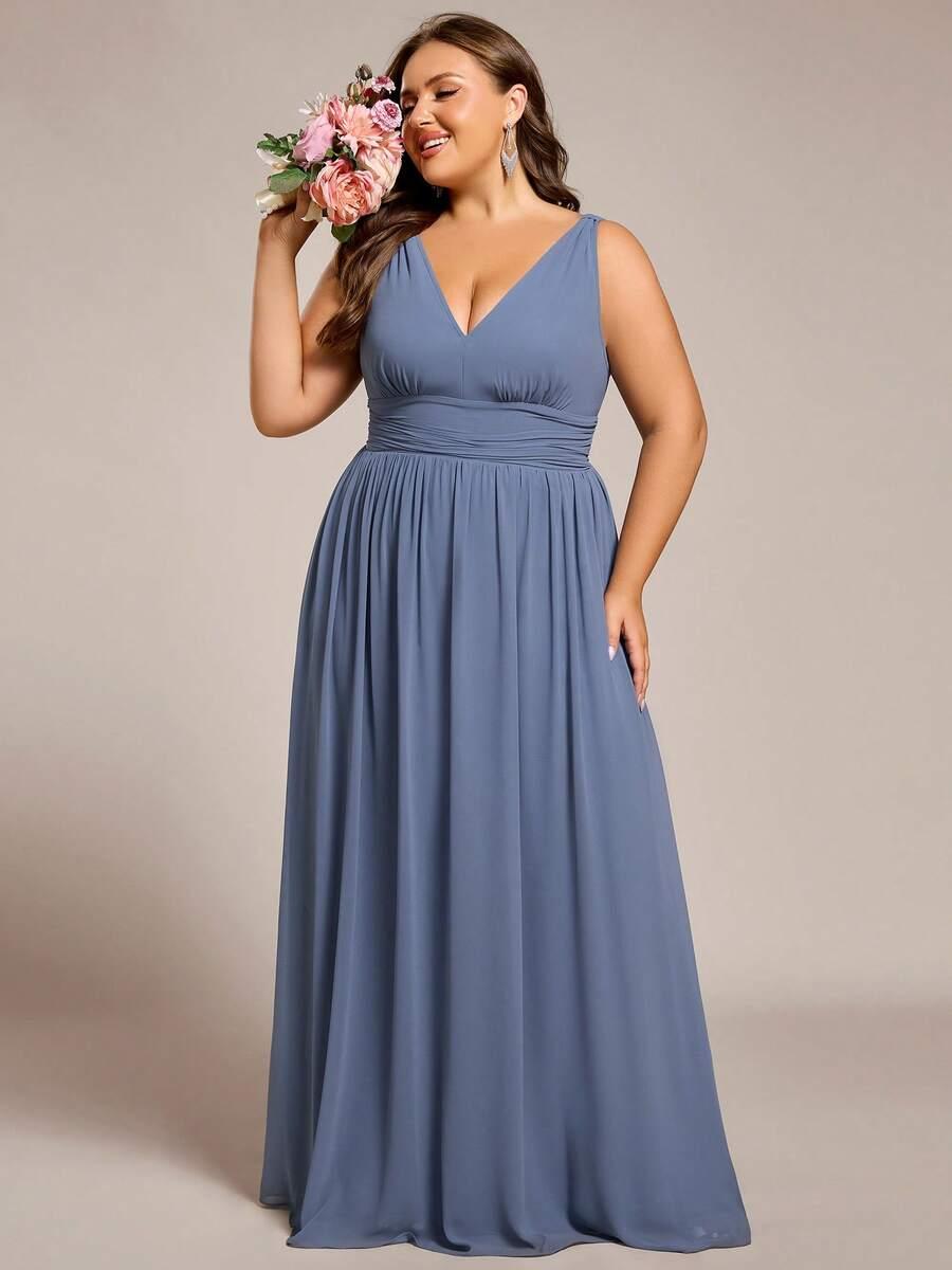 EVERPRETTY NIEBIESKA MAXI SUKIENKA PK01__XXL