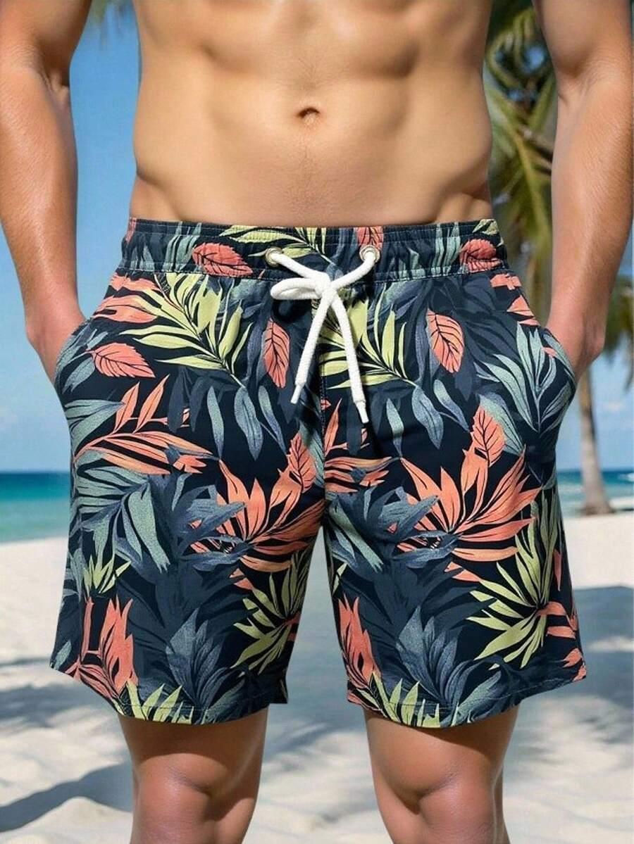MANFINITY SPODENKI PLAŻOWE NADRUK S06__M