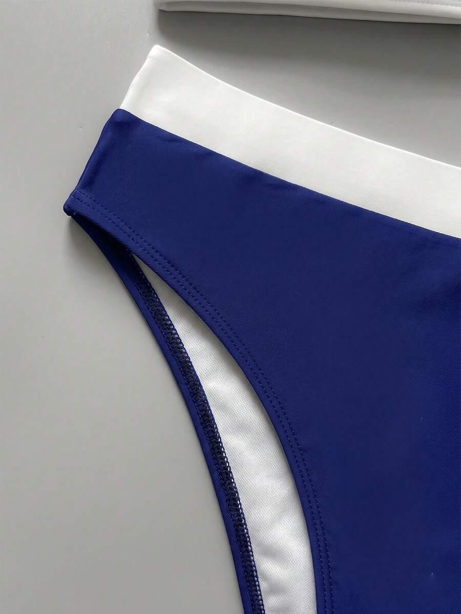 SHEIN DWUCZĘŚCIOWY STRÓJ KĄPIELOWY S09__L