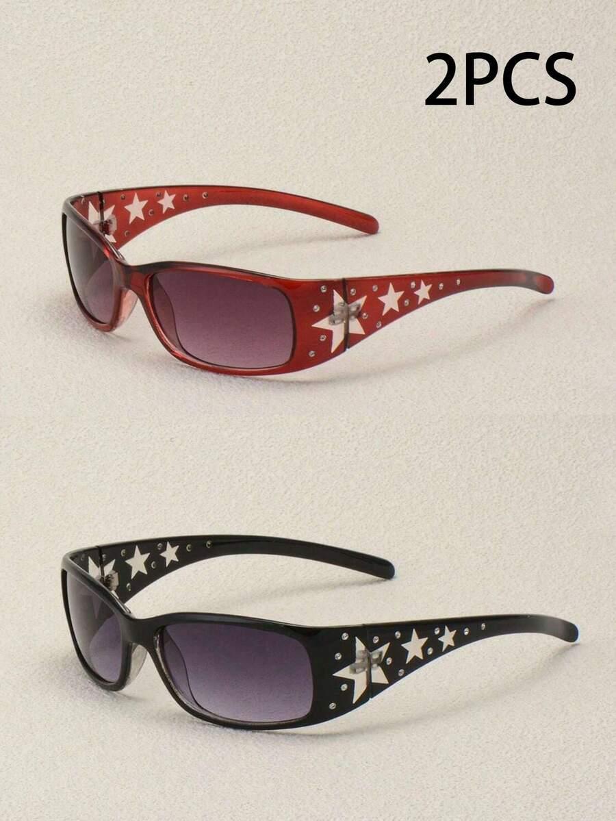 SHEIN OKULARY PRZECIWSŁONECZNE 2-PACK S07