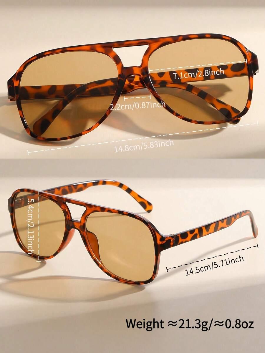 SHEIN OKULARY PRZECIWSŁONECZNE ANIMAL PRINT S07__