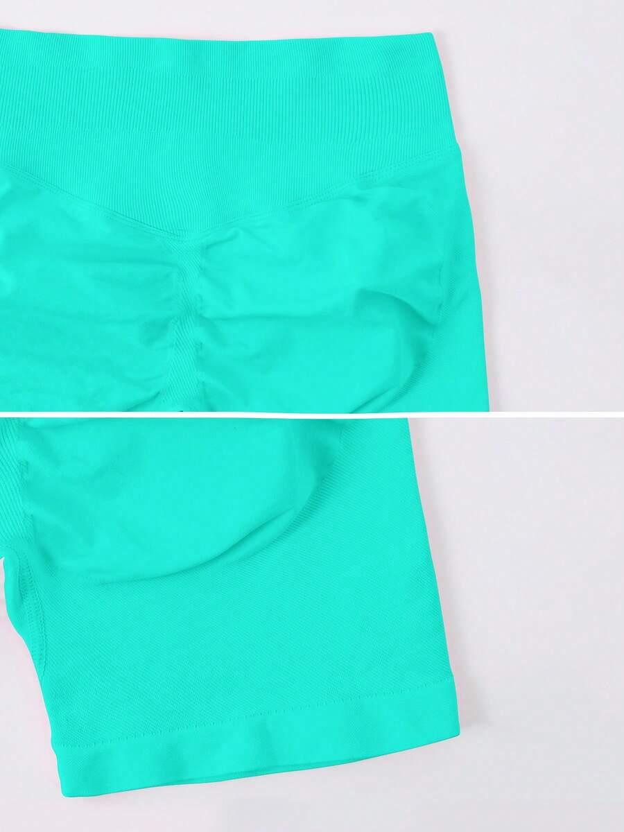 SHEIN ZIELONE SPORTOWE SPODENKI S09__XL