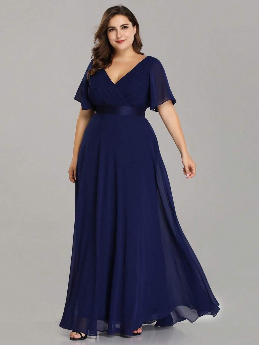 EVERPRETTY GRANATOWA MAXI SUKIENKA S06__48