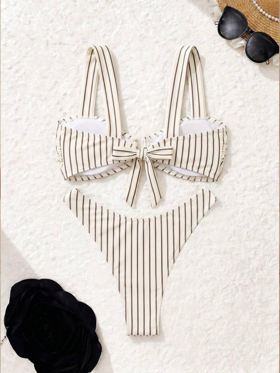 SHEIN DWUCZĘŚCIOWY STRÓJ KĄPIELOWY S09__XS