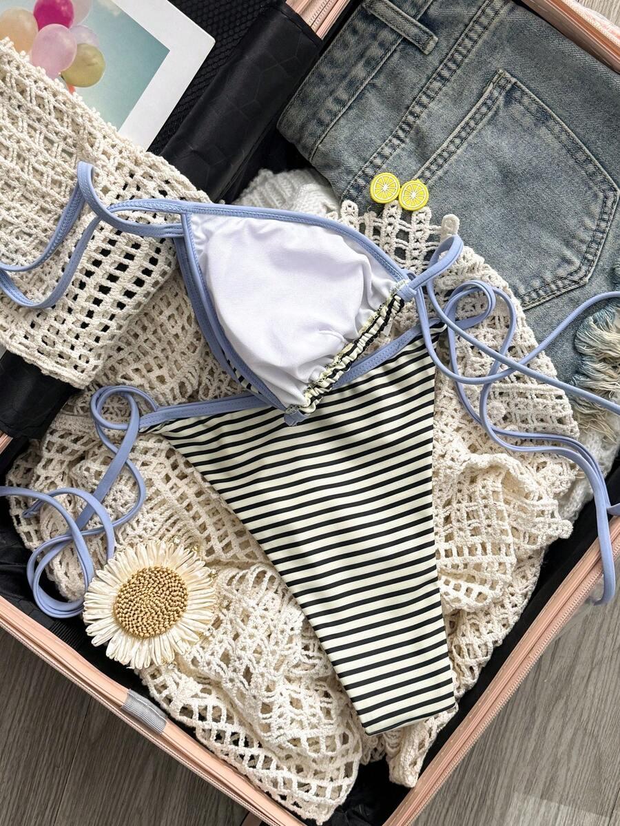 SHEIN DWUCZĘŚCIOWY STRÓJ KĄPIELOWY S09__S