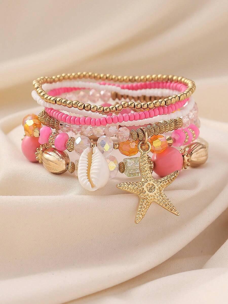 SHEIN BRANSOLETKA NA RĘKĘ 6 SZTUK S07__17,5