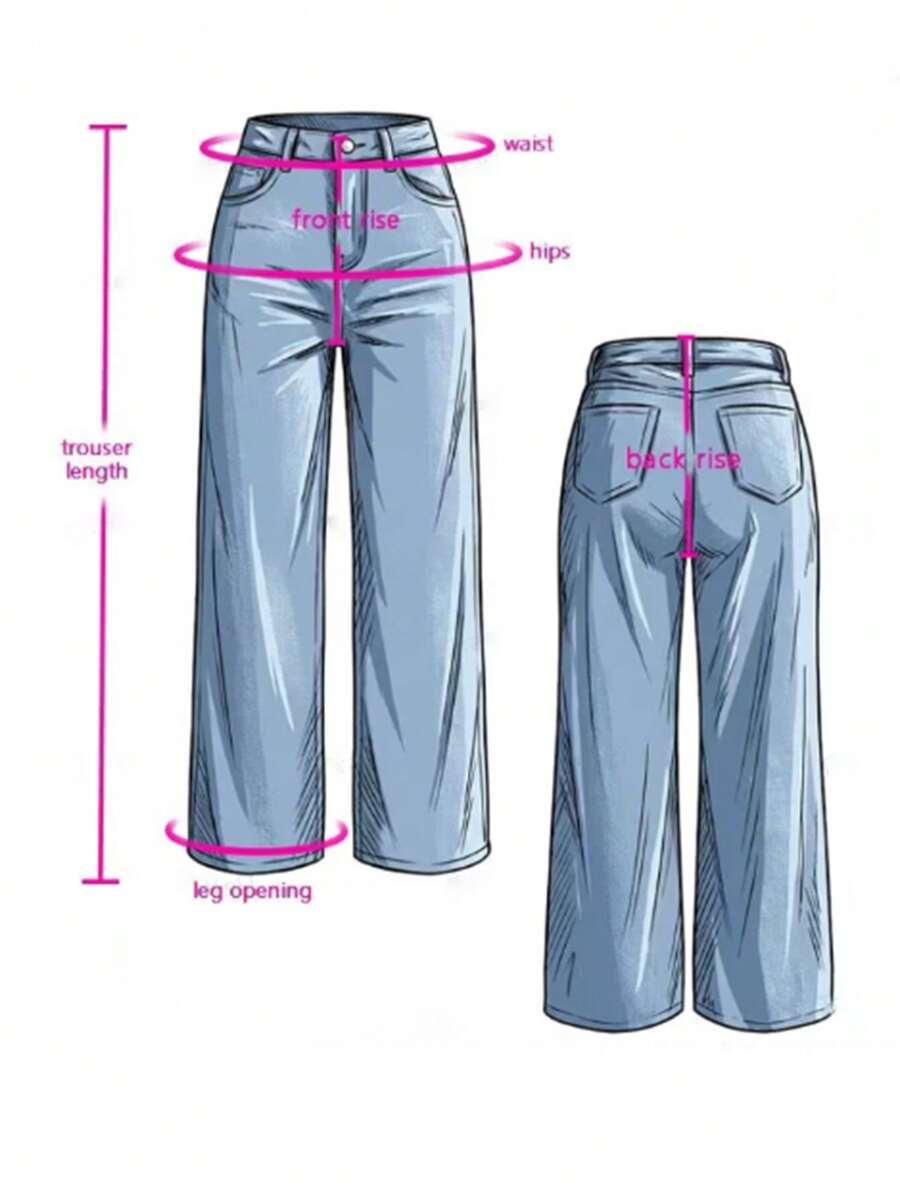 SHEIN NIEBIESKIE SPODNIE JEANS S06__S