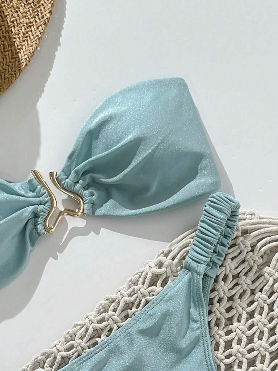 SHEIN DWUCZĘŚCIOWY STRÓJ KĄPIELOWY S09__M