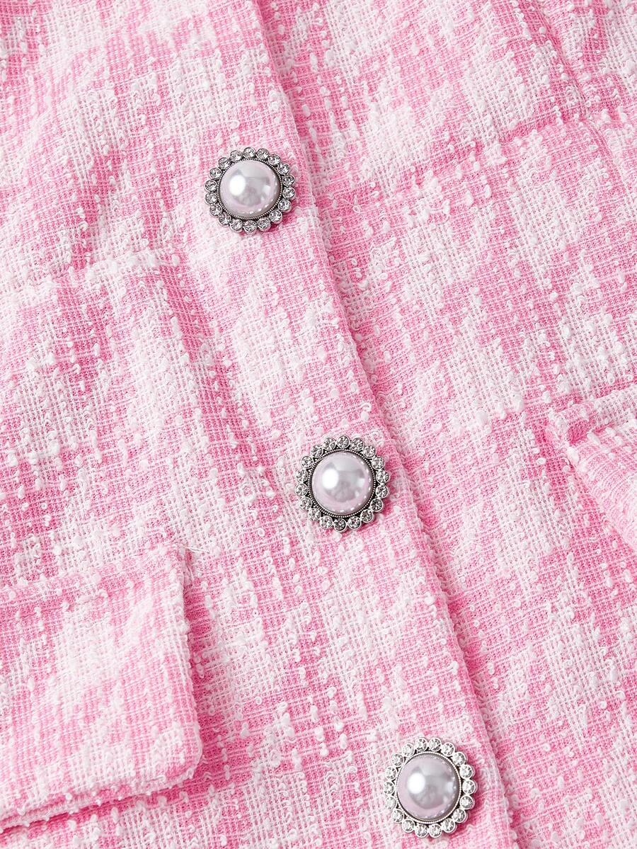 SHEIN MINI SUKIENKA ŁĄCZENIE KOŁNIERZYK S06__XS