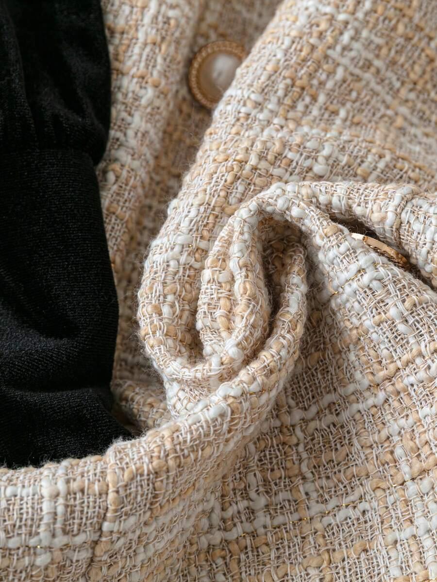 SHEIN MINI SUKIENKA ŁĄCZENIE GUZIKI PK01__M