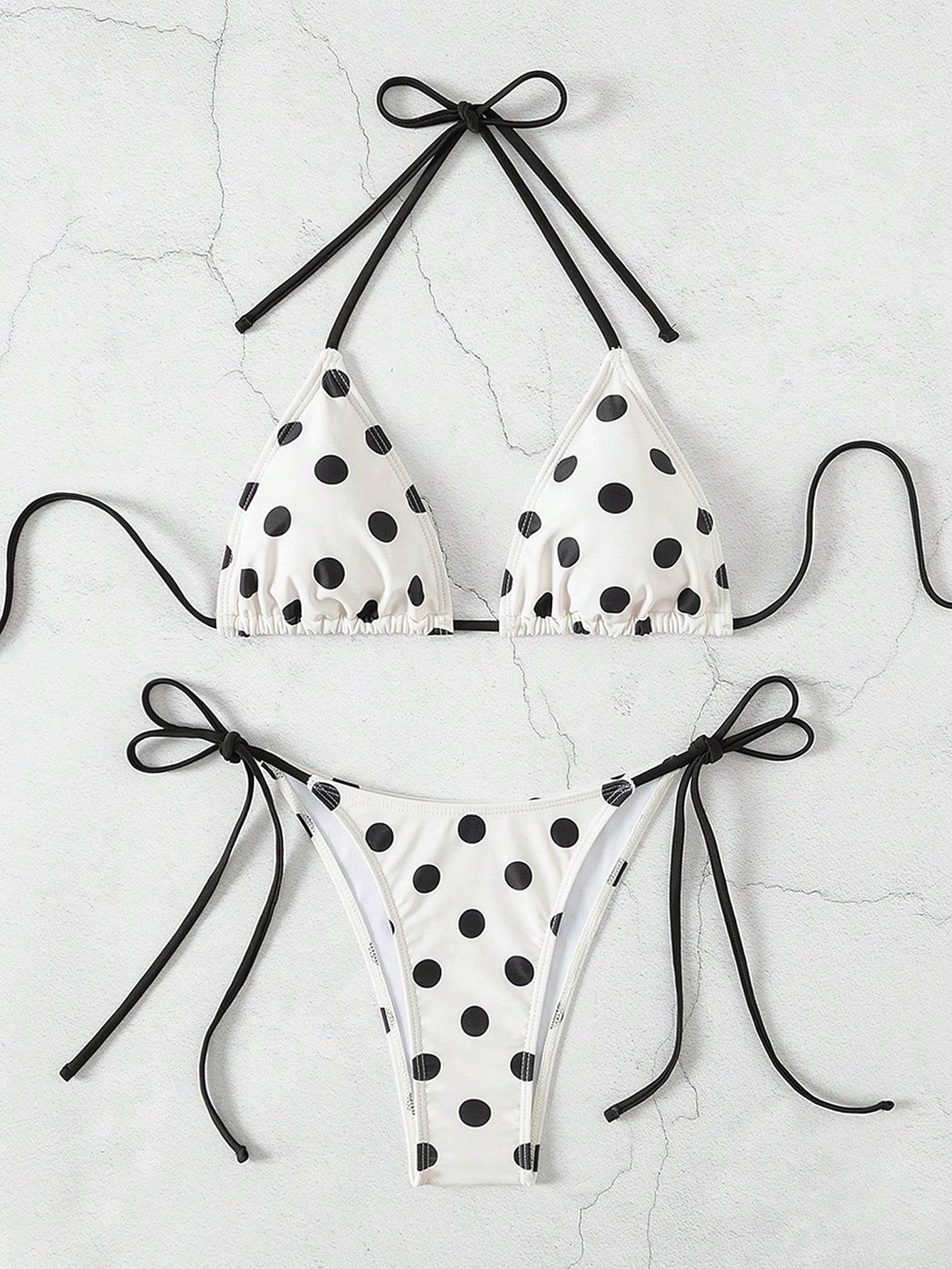 SHEIN DWUCZĘŚCIOWY STRÓJ KĄPIELOWY S09__XS