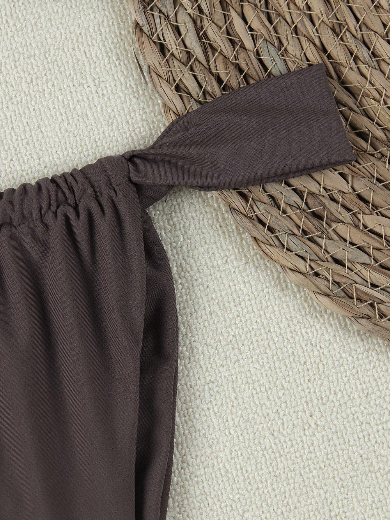 SHEIN DWUCZĘŚCIOWY STRÓJ KĄPIELOWY S09__XS