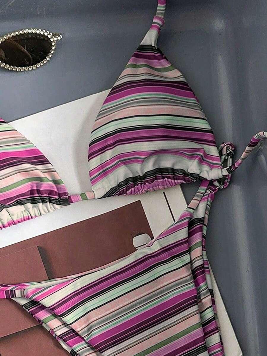 SHEIN DWUCZĘŚCIOWY STRÓJ KĄPIELOWY S09__XS