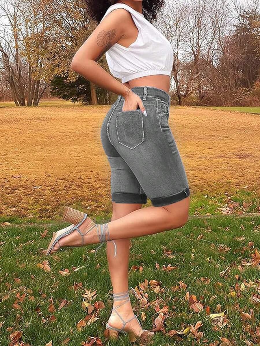 SHEIN SPODENKI JEANS CASUAL