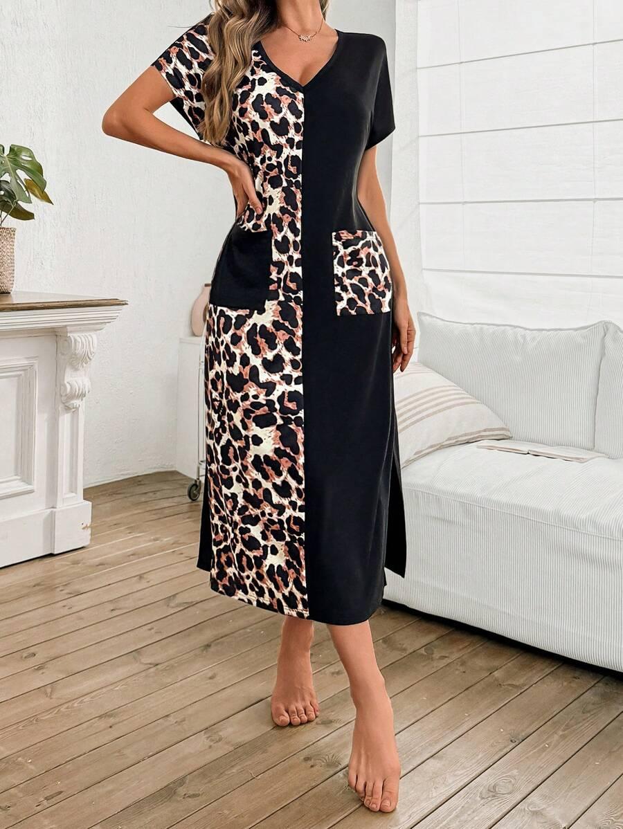 SHEIN MIDI SUKIENKA ŁĄCZENIE S06__M