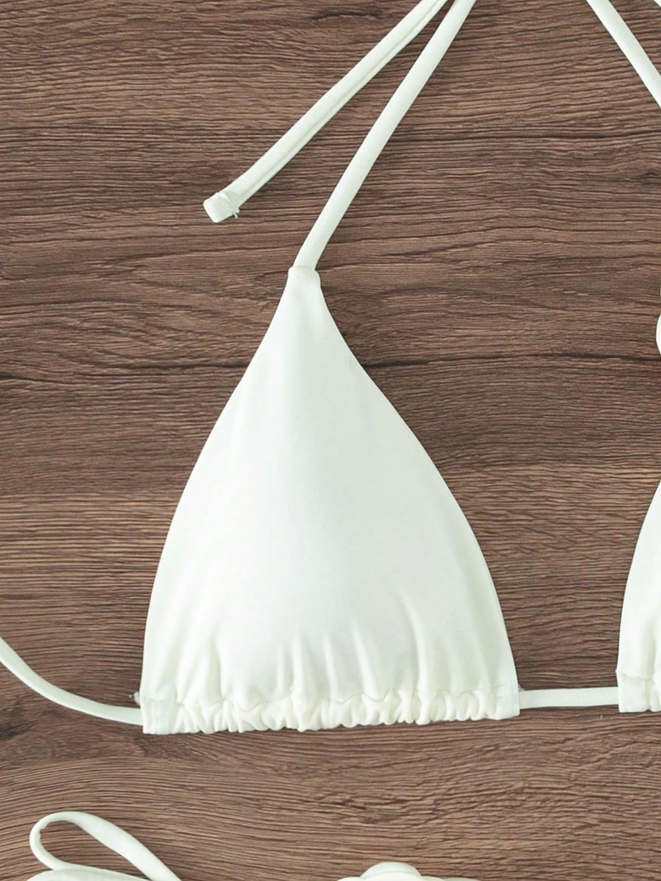 SHEIN DWUCZĘŚCIOWY STRÓJ KĄPIELOWY S09__XS