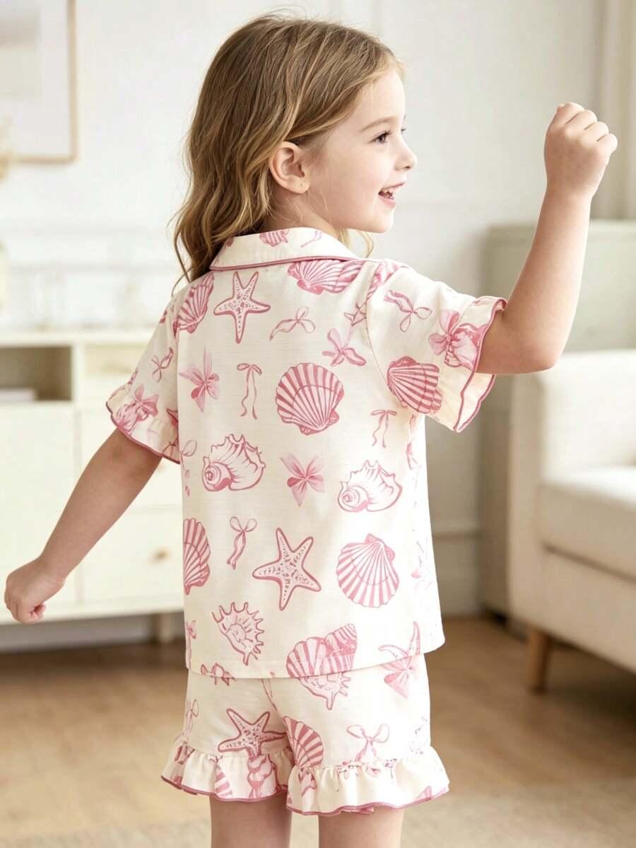 SHEIN BLUZKA SPODENKI KOMPLET S06__116-122