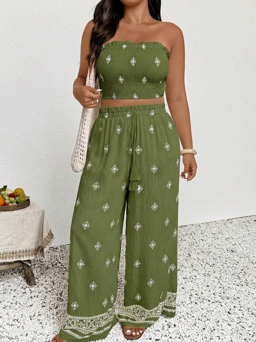 SHEIN TOP SPODNIE KOMPLET S06__XXL
