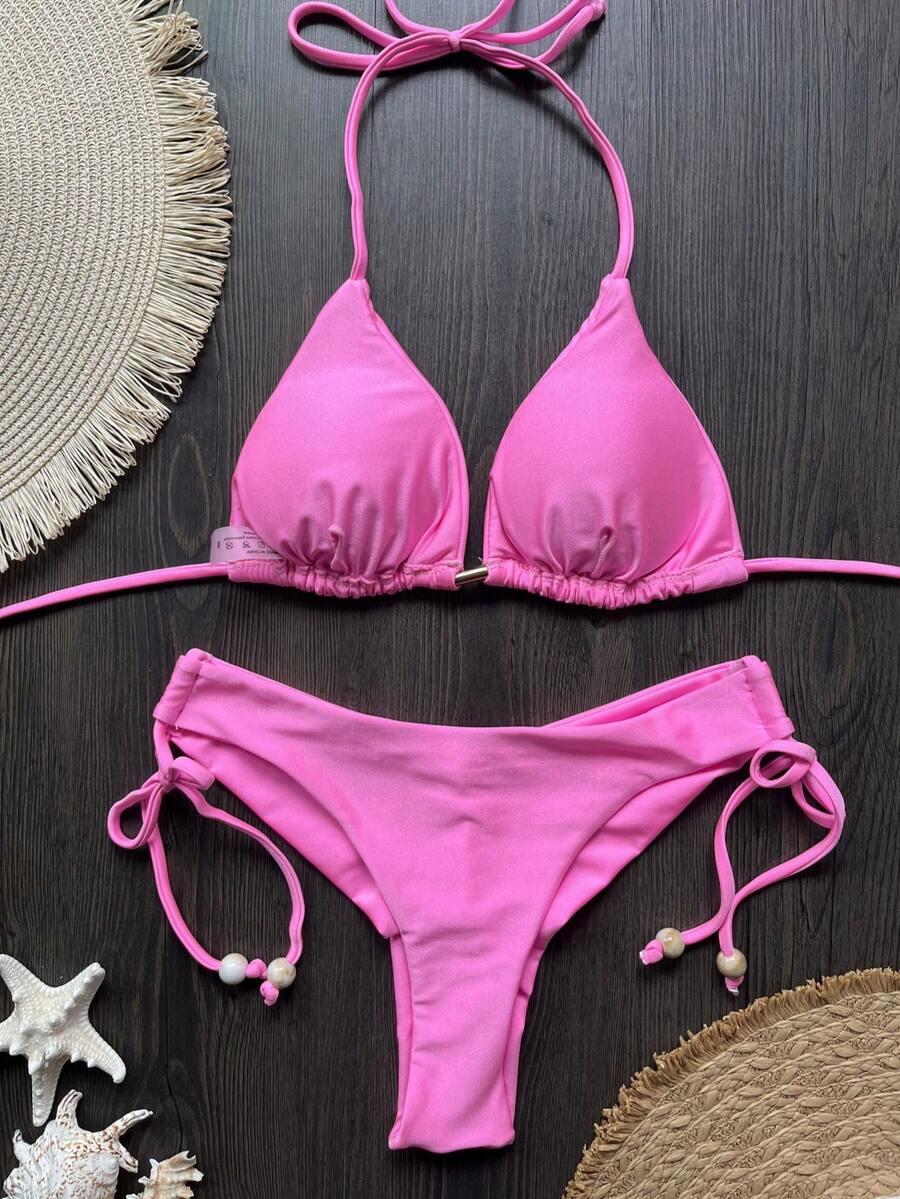 SHEIN DWUCZĘŚCIOWY STRÓJ KĄPIELOWY S06__S