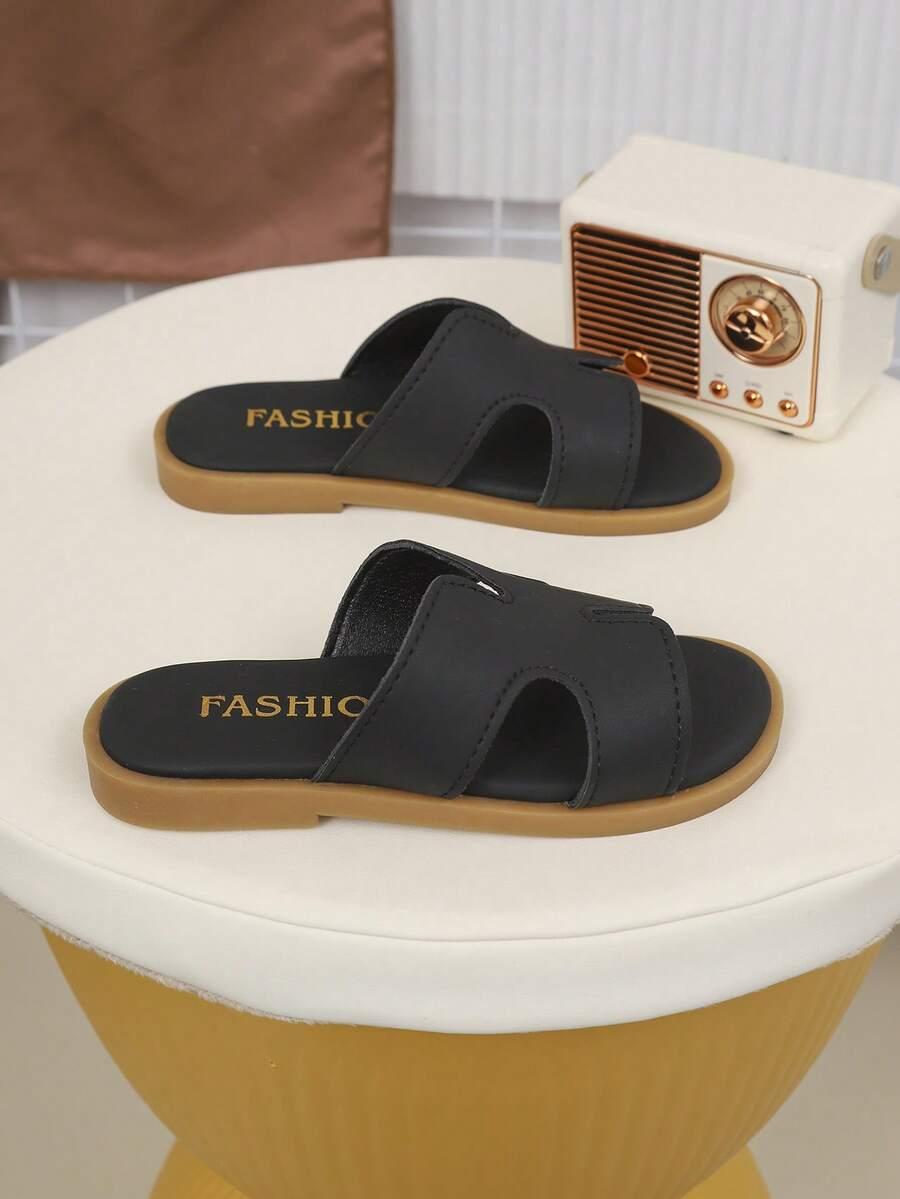 SHEIN CZARNE KLAPKI CASUAL S06__36
