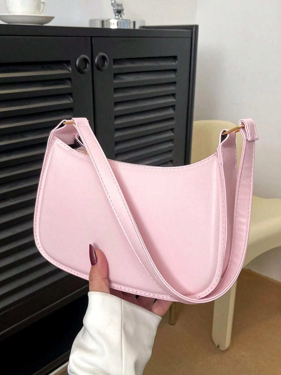 SHEIN RÓŻOWA TOREBKA NA RAMIĘ S07__24,5X17