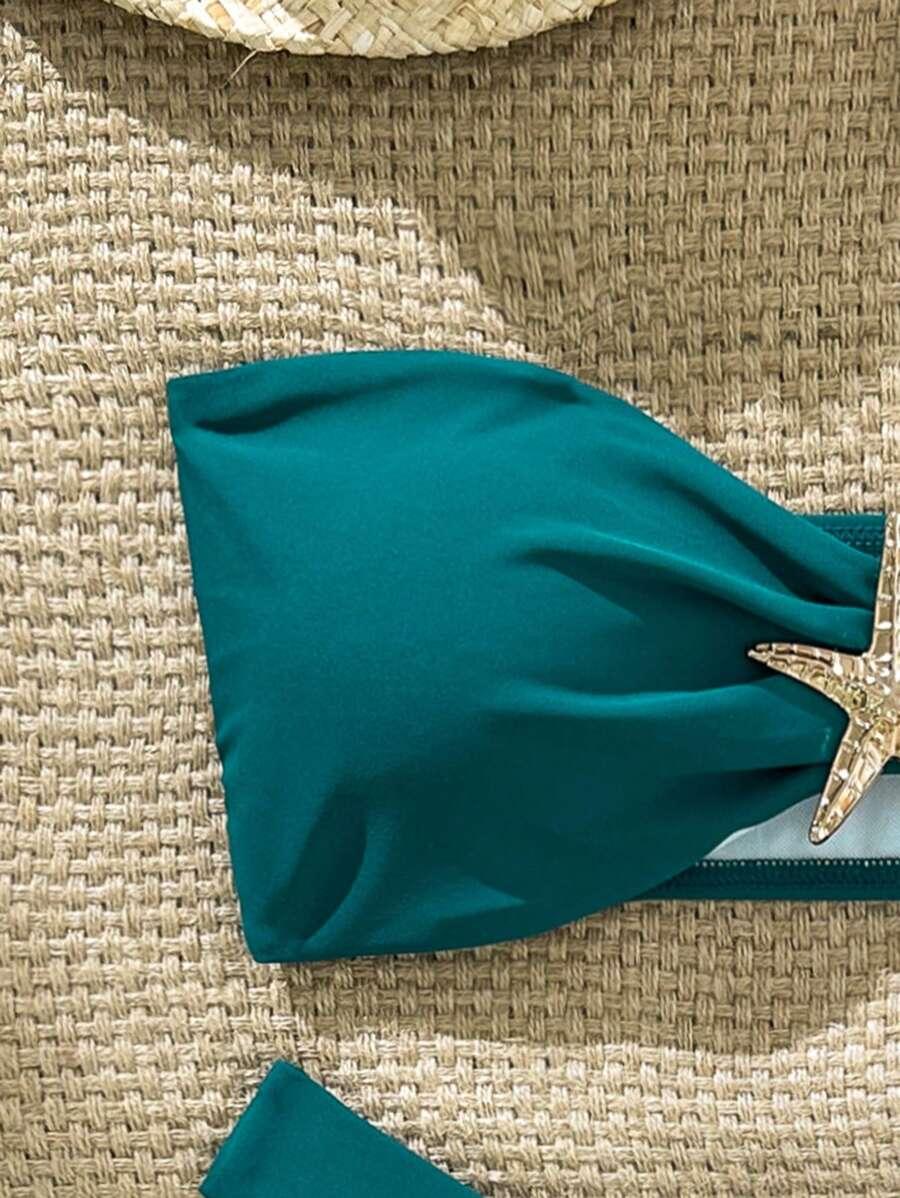 SHEIN DWUCZĘŚCIOWY STRÓJ KĄPIELOWY S09__S