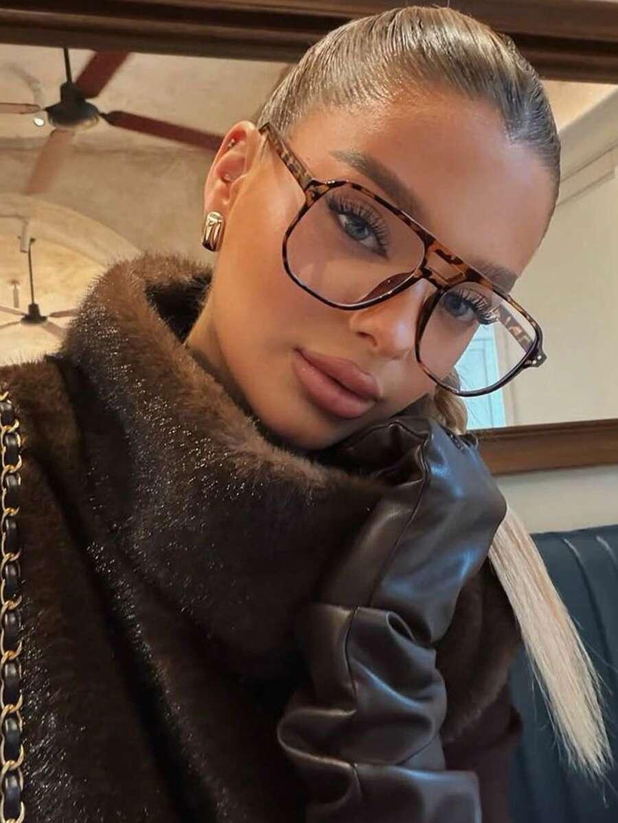 SHEIN OKULARY ZERÓWKI CASUAL S07