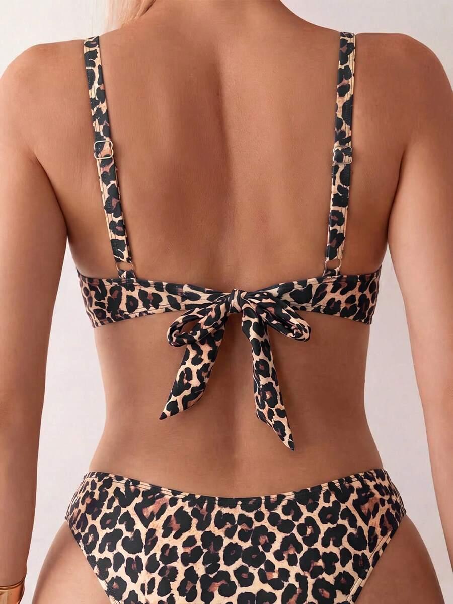 COSTAVIE STRÓJ KĄPIELOWY DWUCZĘŚCIOWY ANIMAL PRINT S09__S