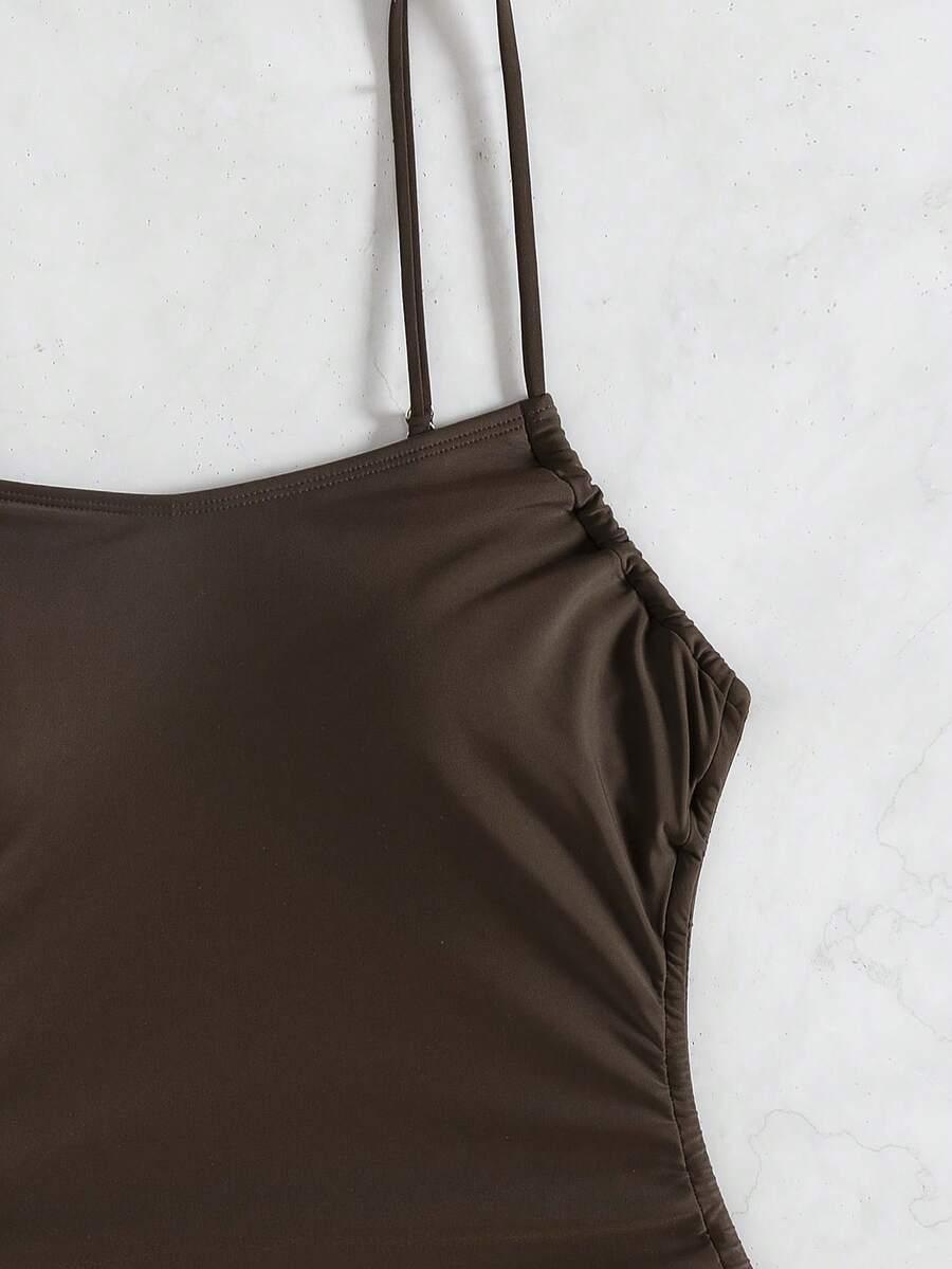 SHEIN KOSTIUM KĄPIELOWY JEDNOCZĘŚCIOWY S09__XL