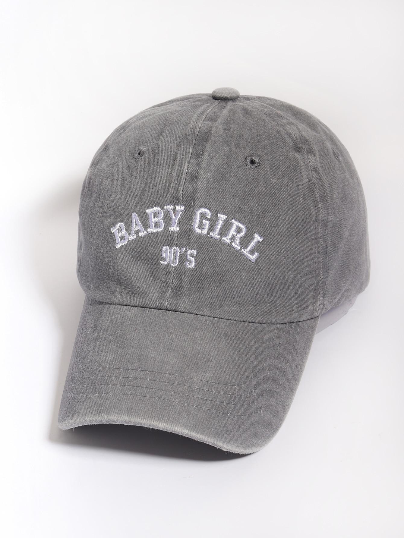 SHEIN CZAPKA Z DASZKIEM NAPIS S07