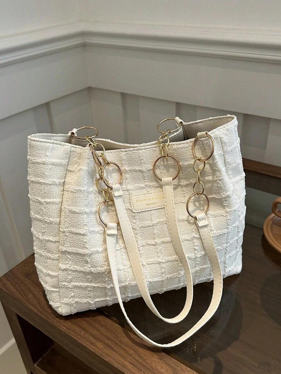 SHEIN BIAŁA TORBA NA RAMIĘ S07__33X26