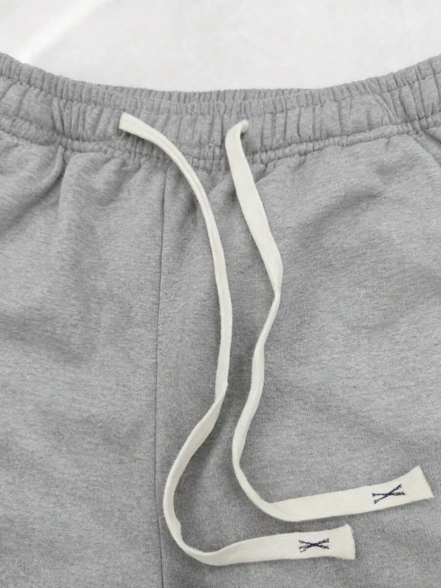 SHEIN SZARE SPODNIE DRESOWE SZEROKA NOGAWKA PK01__XL