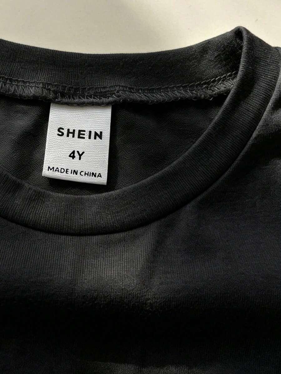 SHEIN BLUZKA SPODNIE KOMPLET S06__116-122