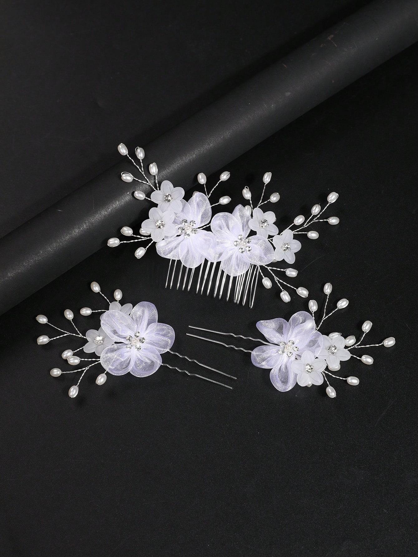 SHEIN WSUWKI DO WŁOSÓW 3-PACK S07