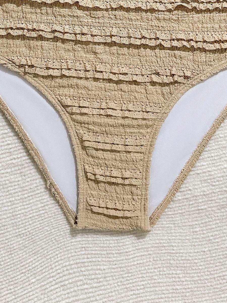 SHEIN DWUCZĘŚCIOWY STRÓJ KĄPIELOWY TEKSTURA S09__158/164