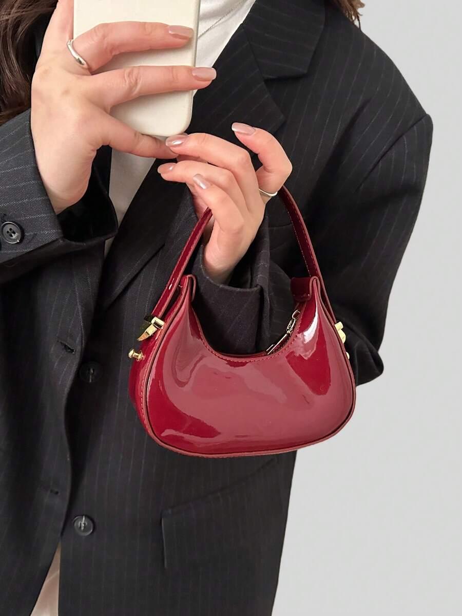 SHEIN CZERWONA MINI TOREBKA S07__11,5X15,5CM