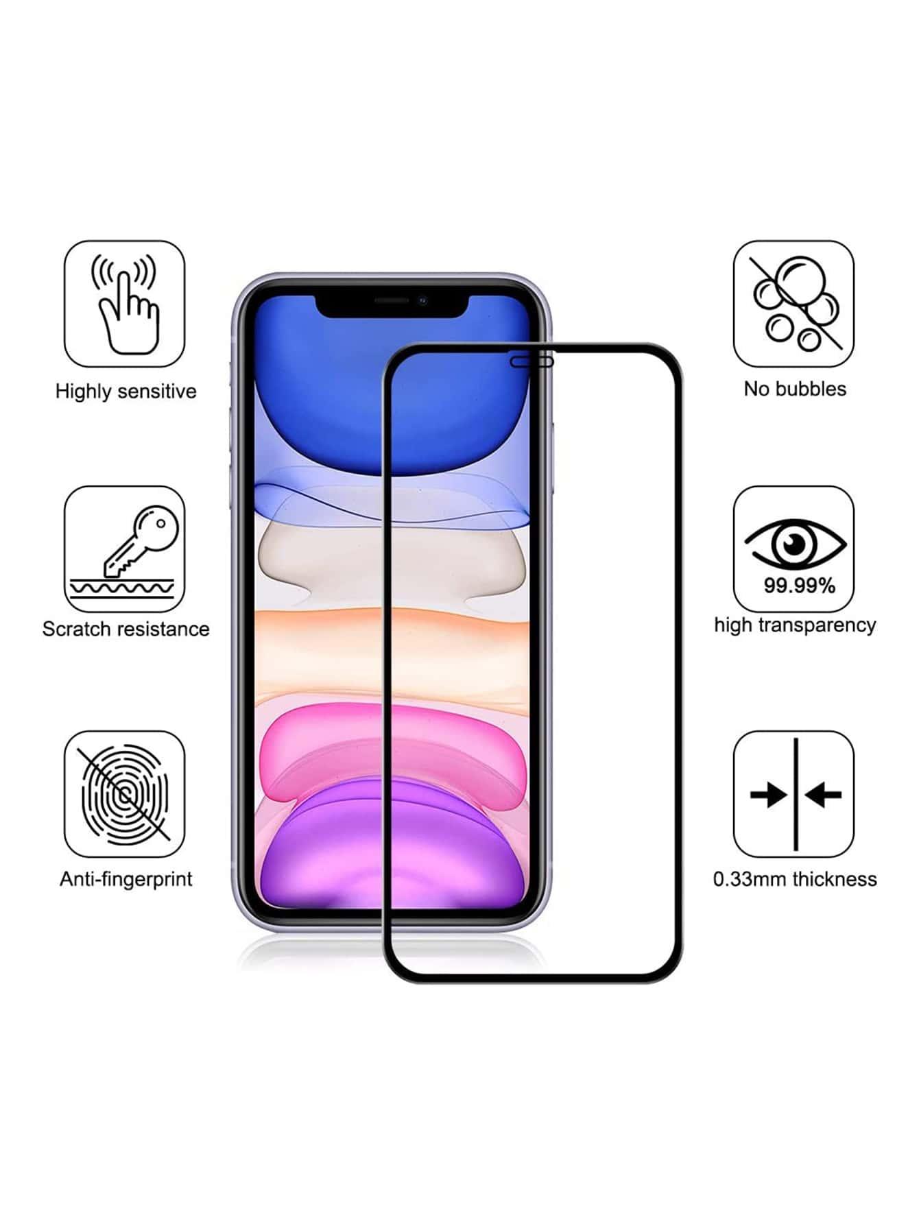 SHEIN SZKŁO OCHRONNE NA IPHONE 14 3SZT. S07