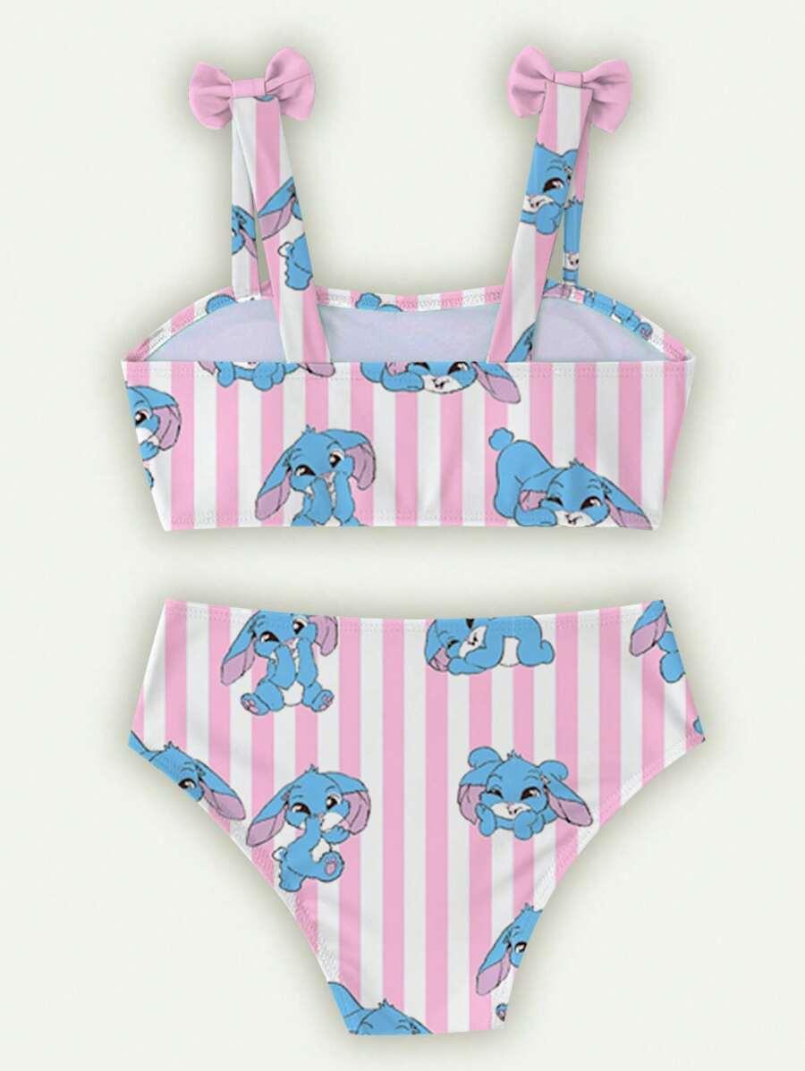 SHEIN KOLOROWY STRÓJ KĄPIELOWY S06__134/140