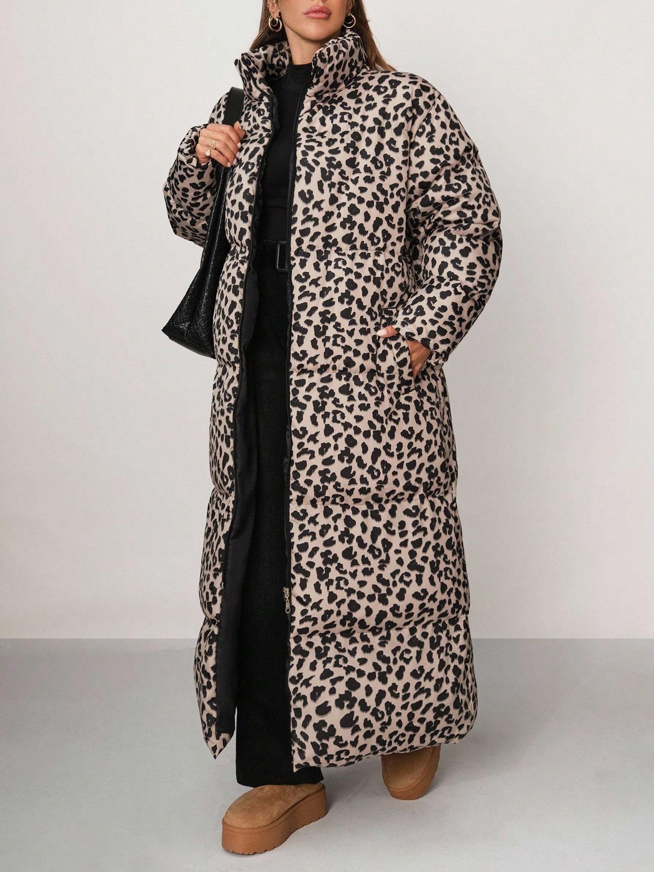 SHEIN PIKOWANA KURTKA ANIMAL PRINT W01__50