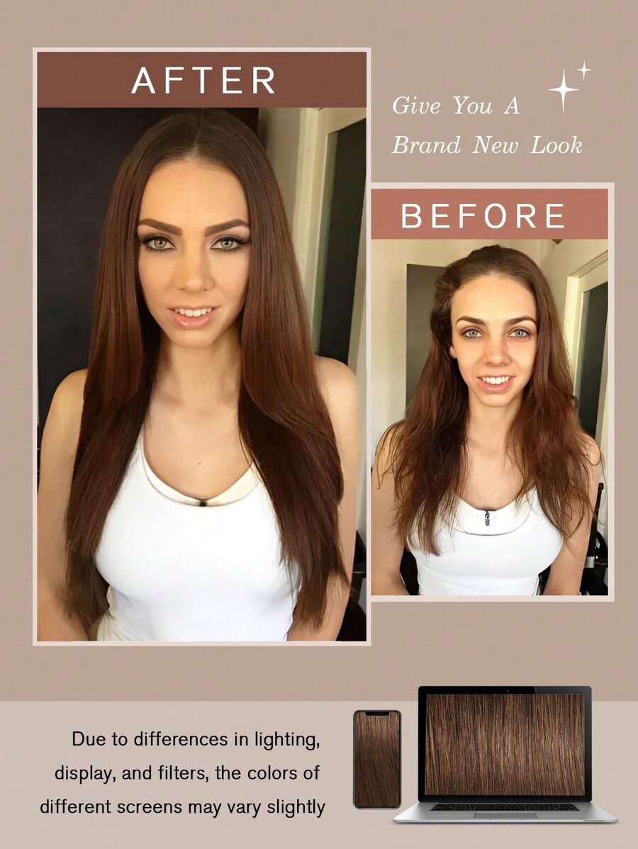 SHEIN DOCZEPIANE WŁOSY NATURALNE TAPE IN S07