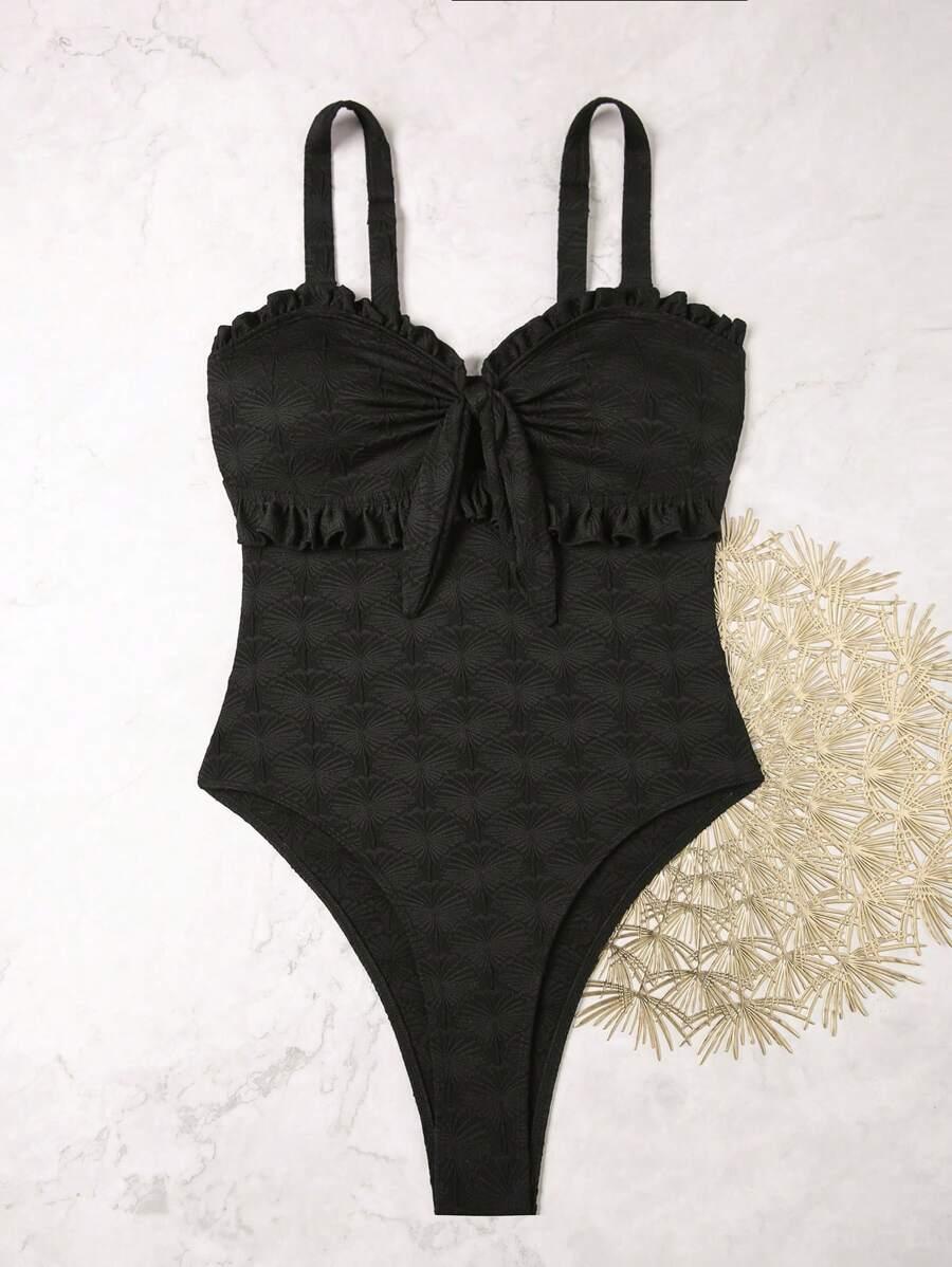 SHEIN JEDNOCZĘŚCIOWY STRÓJ KĄPIELOWY S09__M