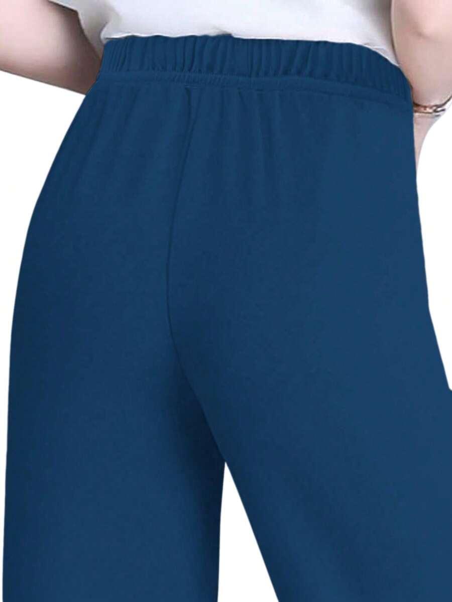 SHEIN NIEBIESKIE SPODNIE CASUAL S06__L