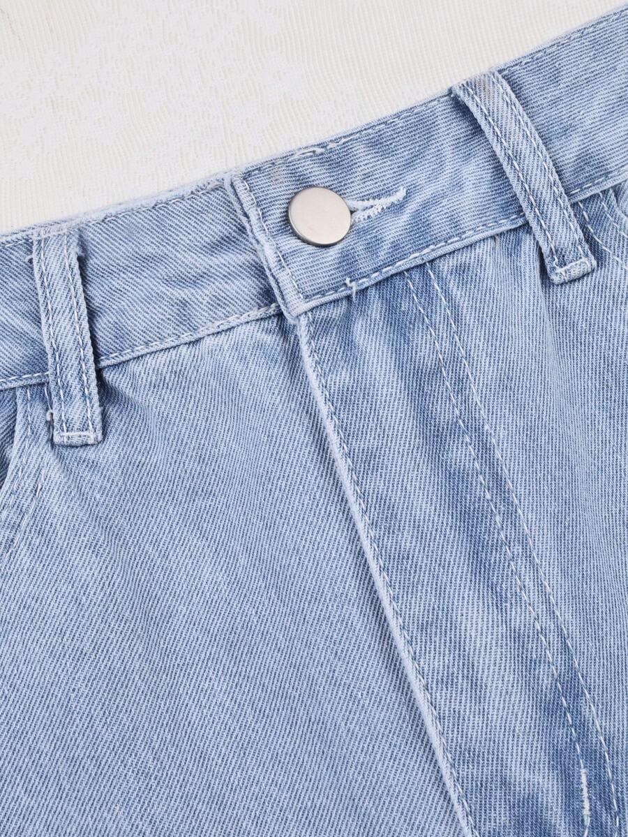SHEIN NIEBIESKIE SPODNIE JEANS S06__XXL