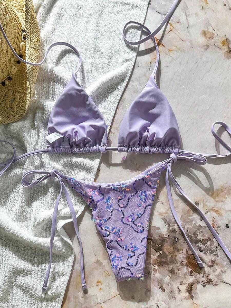 SHEIN DWUCZĘŚCIOWY STRÓJ KĄPIELOWY S06__S