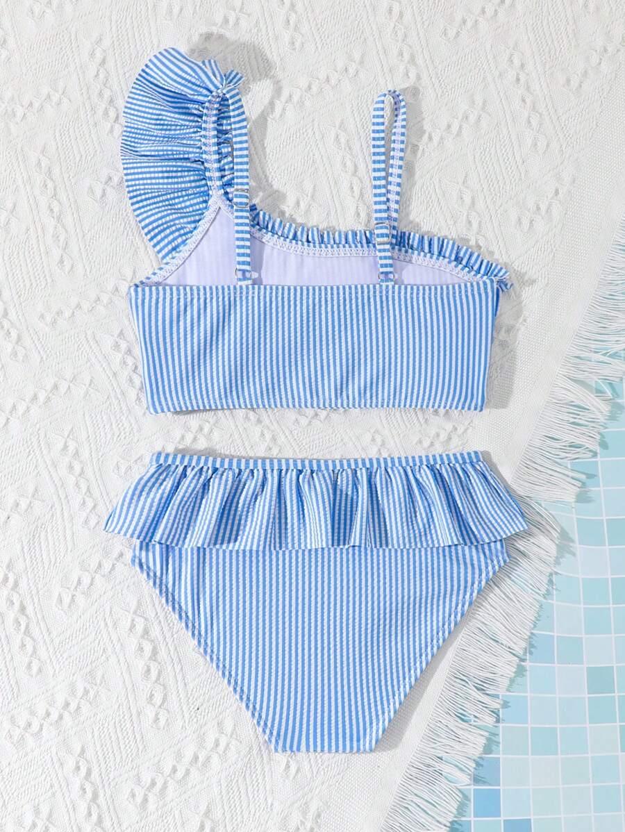 SHEIN DWUCZĘŚCIOWY STRÓJ KĄPIELOWY S09__122-128