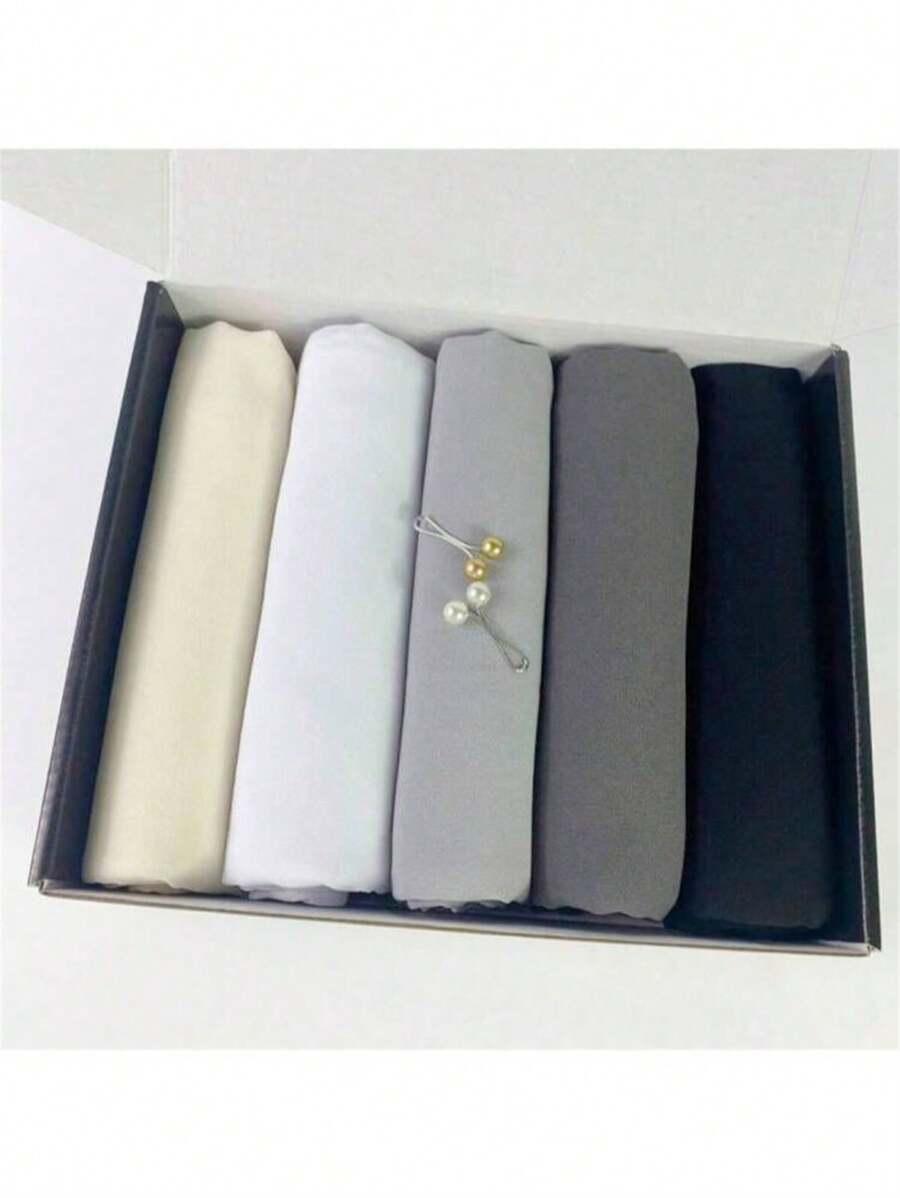 SHEIN CHUSTA NA GŁOWĘ 5-PACK S07