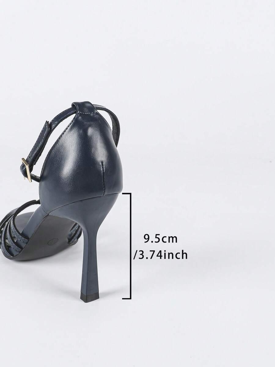 SHEIN GRANATOWE SANDAŁY OBCAS S06__40