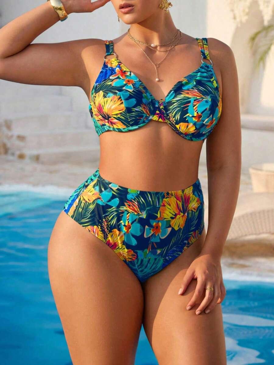 SHEIN DWUCZĘŚCIOWY STRÓJ KĄPIELOWY S09__48