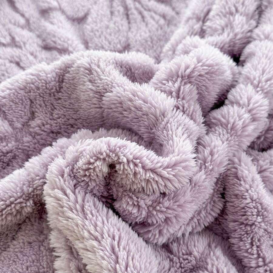 SHEIN FIOLETOWY KOC MIŚ S07__150X200CM