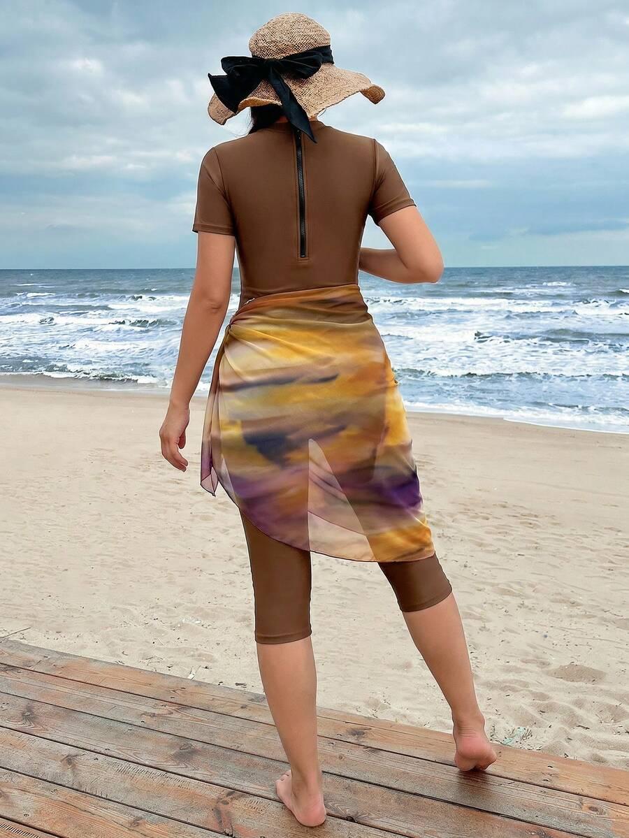 SWIM SHAYNI DWUCZĘŚCIOWY STRÓJ KĄPIELOWY PAREO KOMPLET S09__L